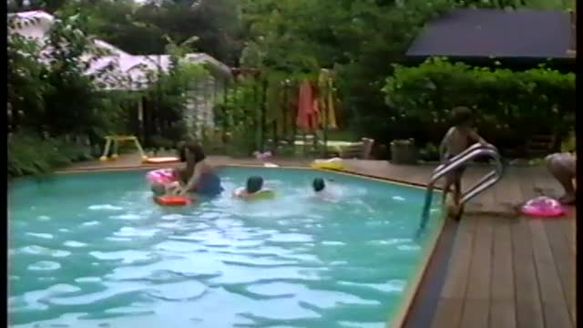 1991 Summer with Grandchildren