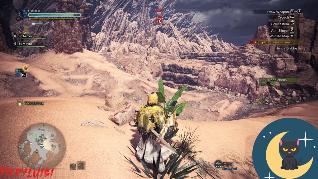 Monster Hunter be like... Plan A is to run away, Plan B, is to hide part 12