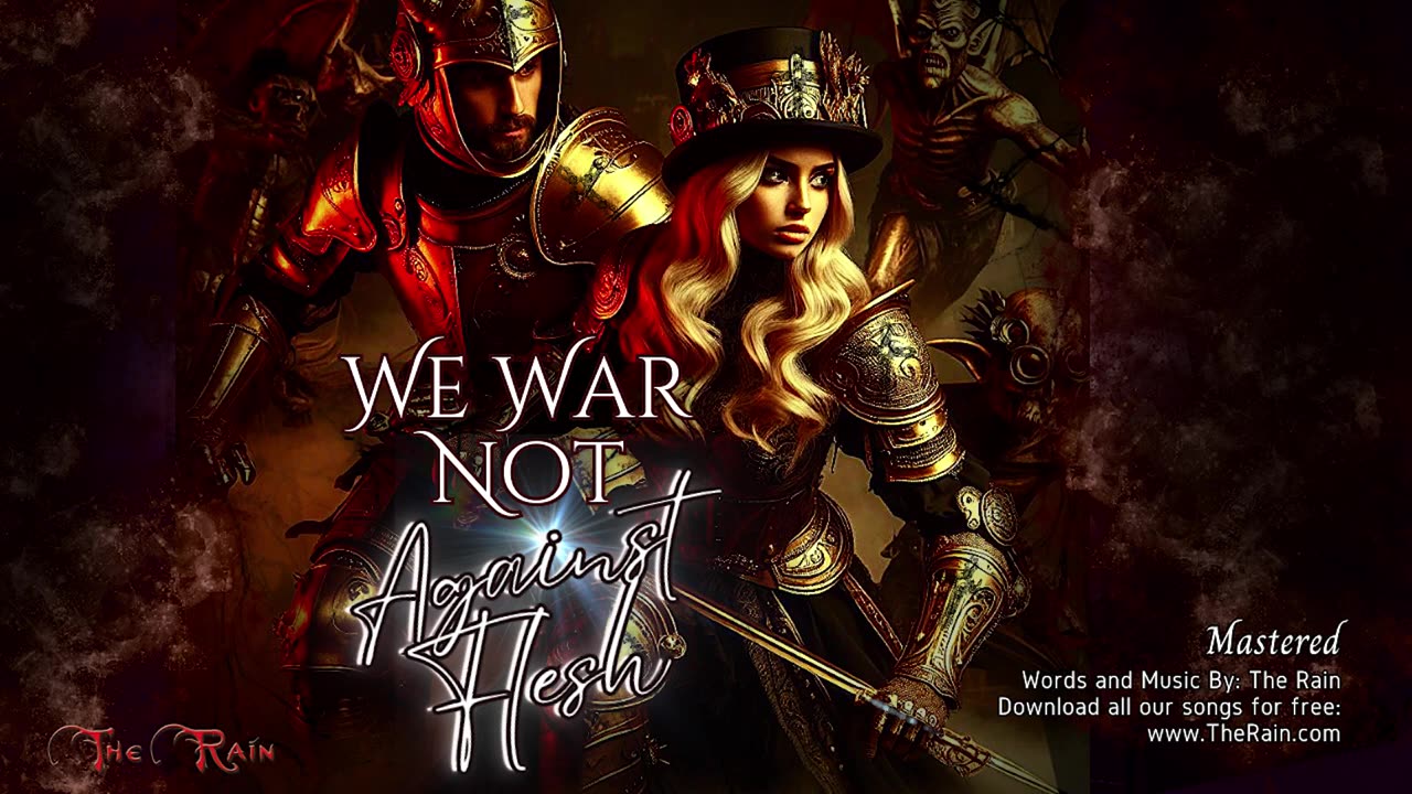 We War Not Against Flesh - Studio FX Piano With Straight Mastered Vocal