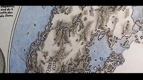 Possible real map of the earth