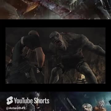 McDicken. Zombie Hunter? Ep. (4)? They have a cave troll. #residentevil4