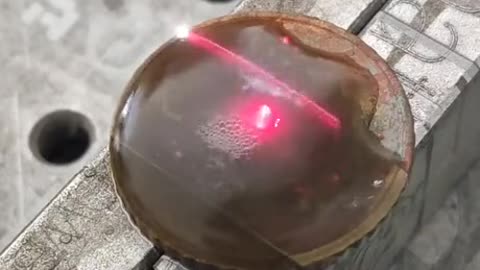 The sounds the laser makes