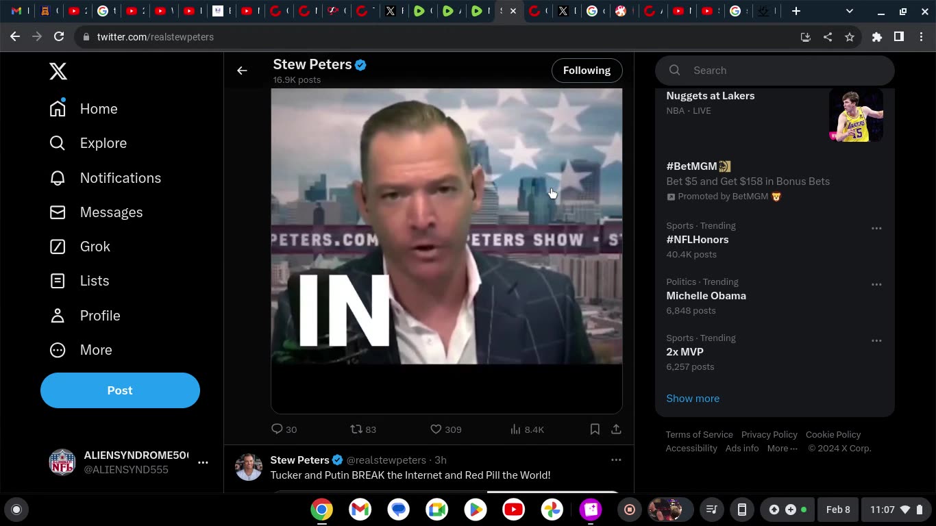 Twitter Stew Peters (Caution Volume might be loud)