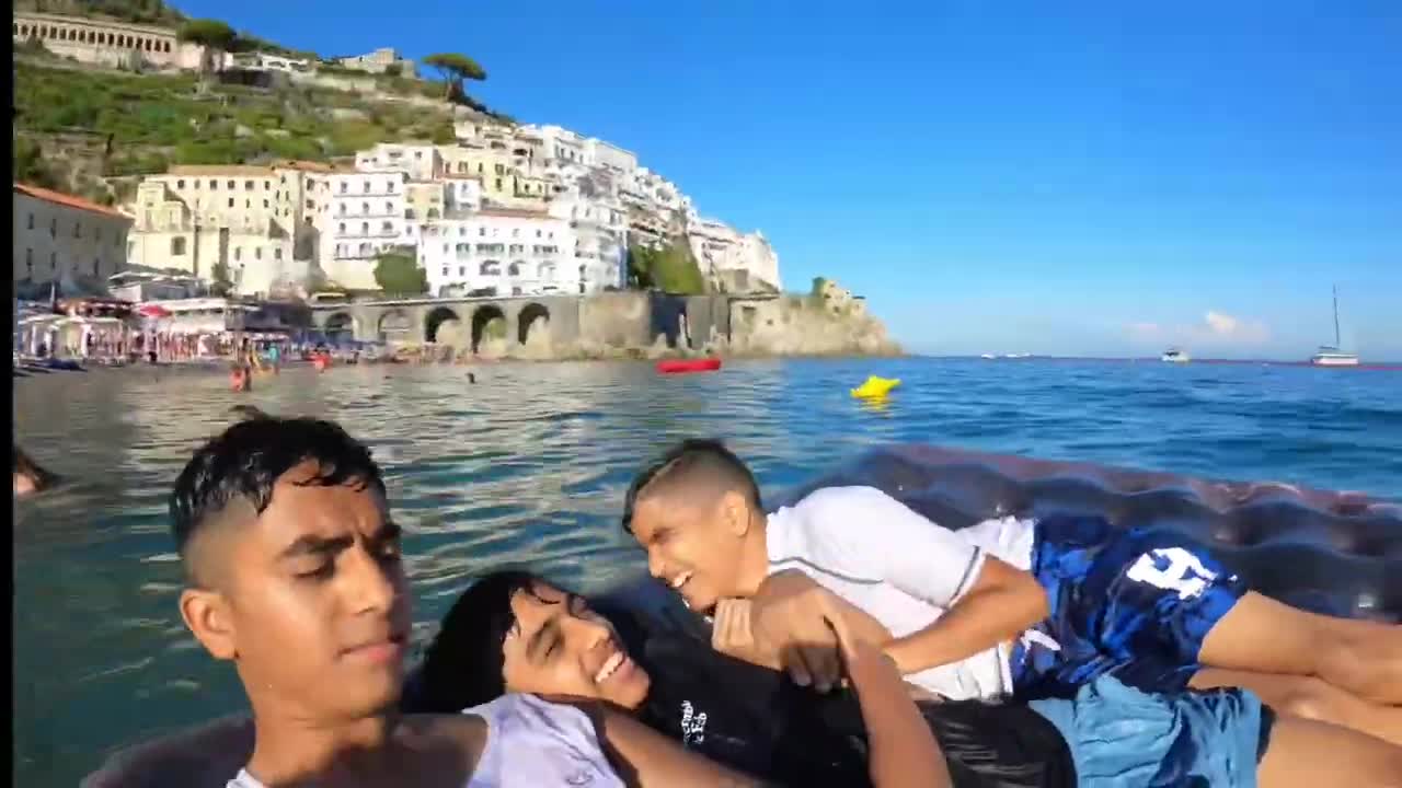 Amalfi Coast In Italy! Fun In The Beach!