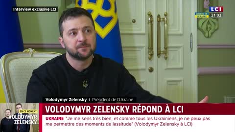 Q13/29 Zelensky interviewed by Rochebin 16 Dec 2022: Zelensky on seizure forfeiture of Russian assets