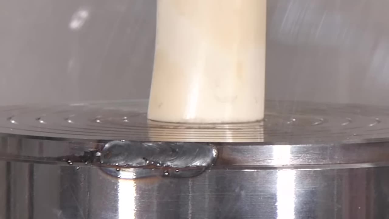 HOW STRONG IS BONE? HYDRAULIC PRESS TEST