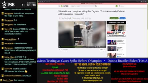 2022-01-23 14:00 EST - Your Voice, Your Call: with Chris Moore