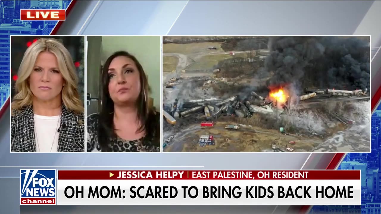 Ohio mom sounds off on train derailment after kids experience health effects