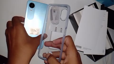 Unboxing of new phone