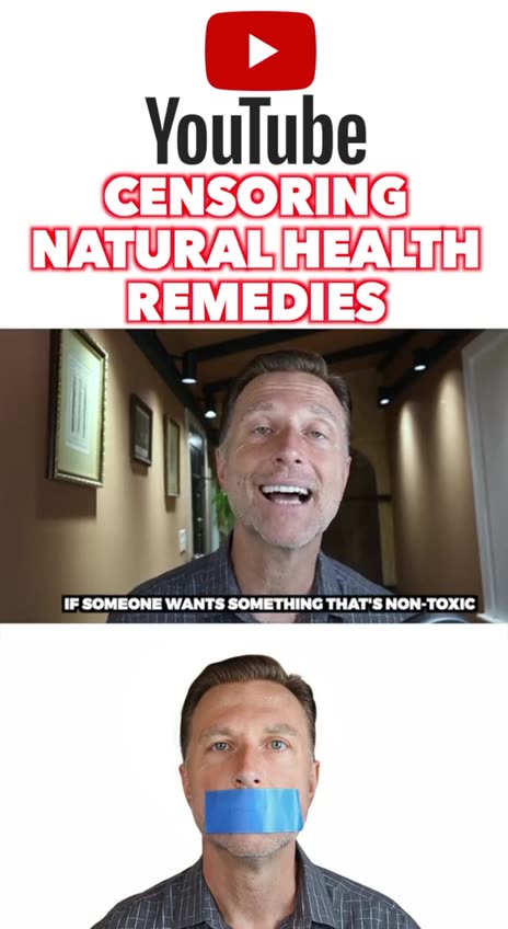 YouTube Censoring Natural Health Remedies