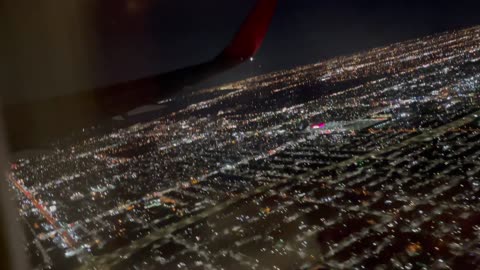 Latam Airlines 767 night takeoff