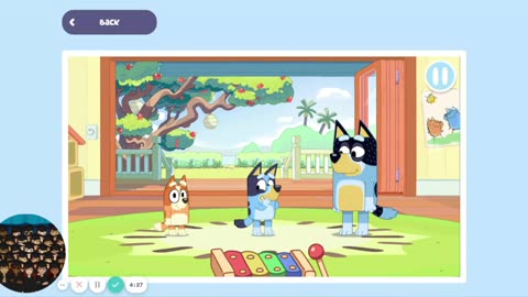 playing bluey website (old video)