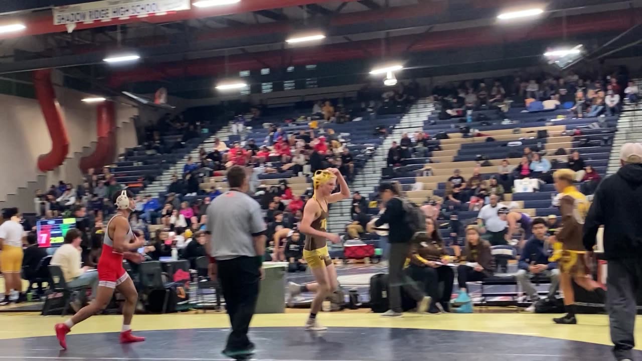 Shadow Ridge Mustang Stamped NV 2023 Zane Avery second match 138 lbs