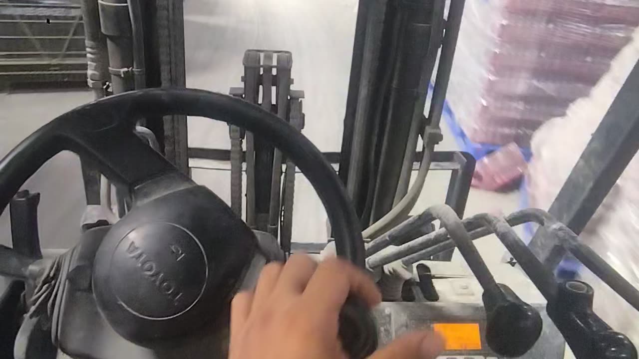 Haw to oprat toyota forklift