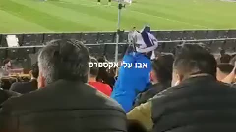 Iranian soccer match were asked to have a moment of silence for Palestinians.