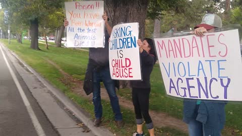 Freedom Rally at Liberty Park in SLC, UT 9/18/21