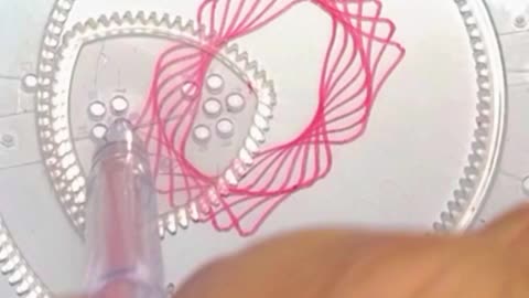 Spirograph with genuine sound