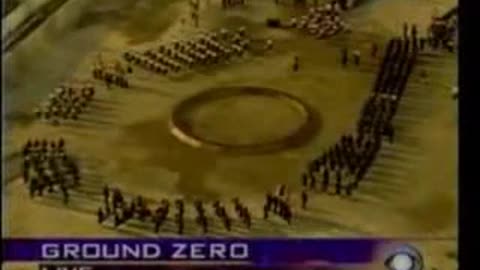 All Seeing Eye at Ground Zero 9/11 Ceremony. Illuminati