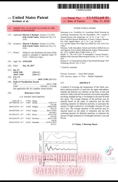 Weather Modification 2022