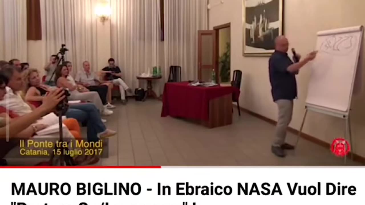 NASA in Ebraico significa: PORTARE SU' - INGANNO - ILLUDERE - PRENDERE IN GIRO