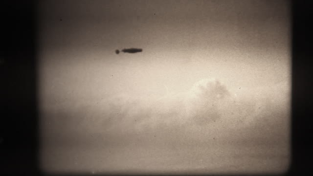 Early "flying bat" cruise missile testing - late 1940s
