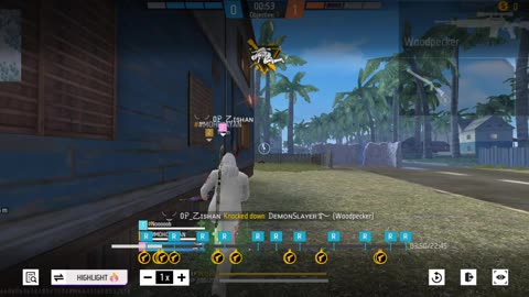 1v3 hacker gameplay Free Fire