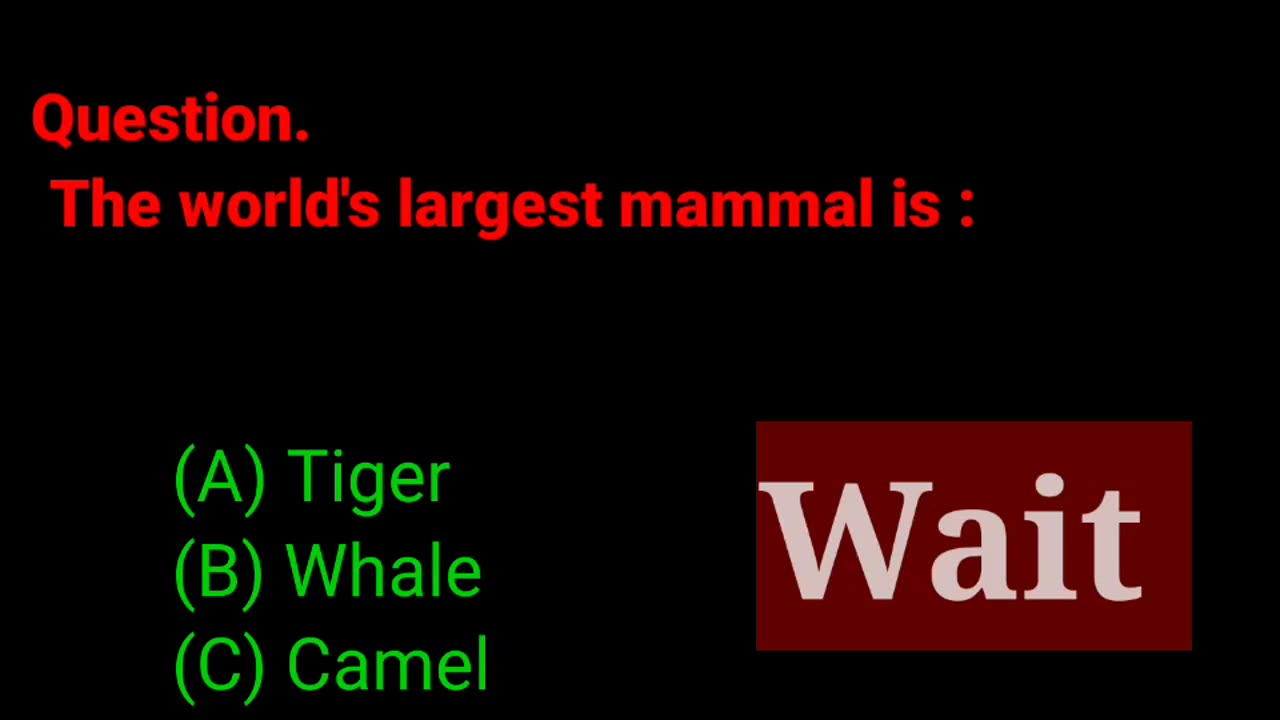 General knowledge about Animal