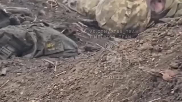 Russian Clip from a captured Ukrainian trench