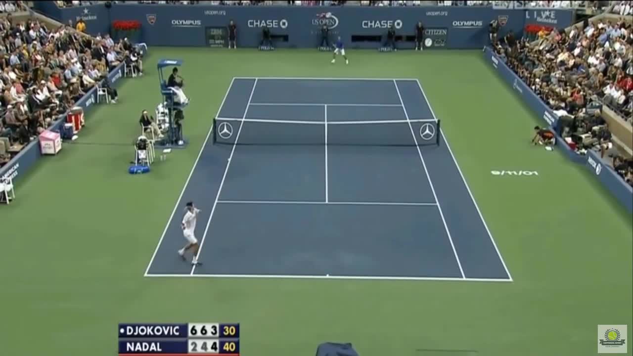 🥎​ 5 Incredible Djokovic SHOTS for the History of Tennis