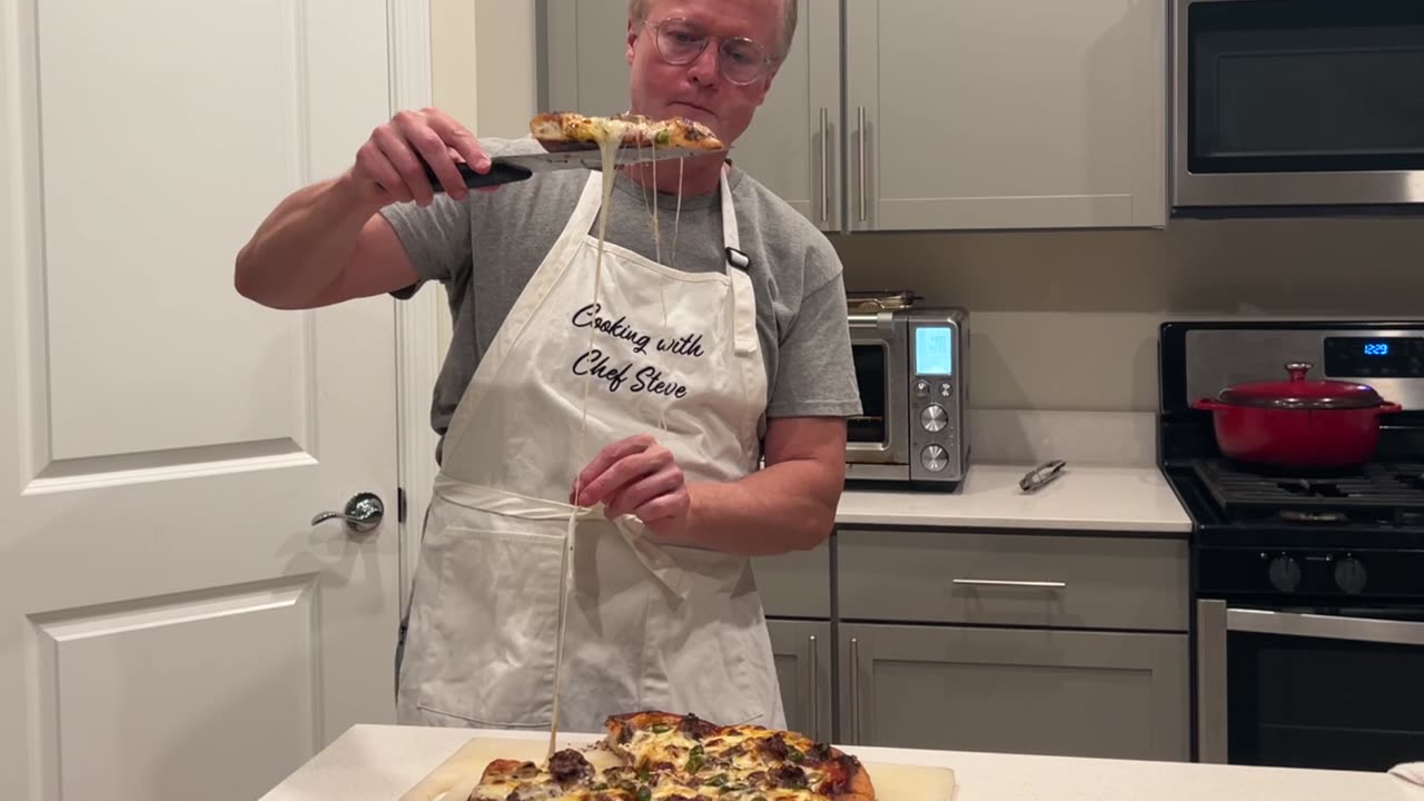 Cooking with Chef Steve: Deep Dish Pizza with Beef, Mushroom, and Jalapeño