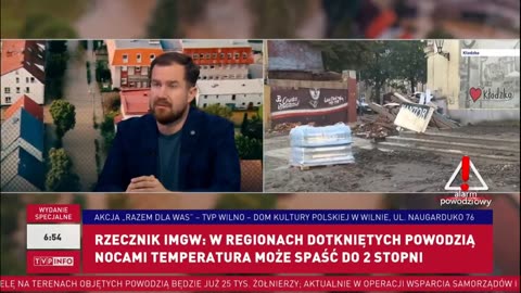 W TVP Info rzecznik IMGW otwarcie wyjaśnia, że władze musiały mieć pełen