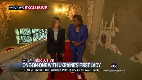 One-on-one with the first lady of Ukraine