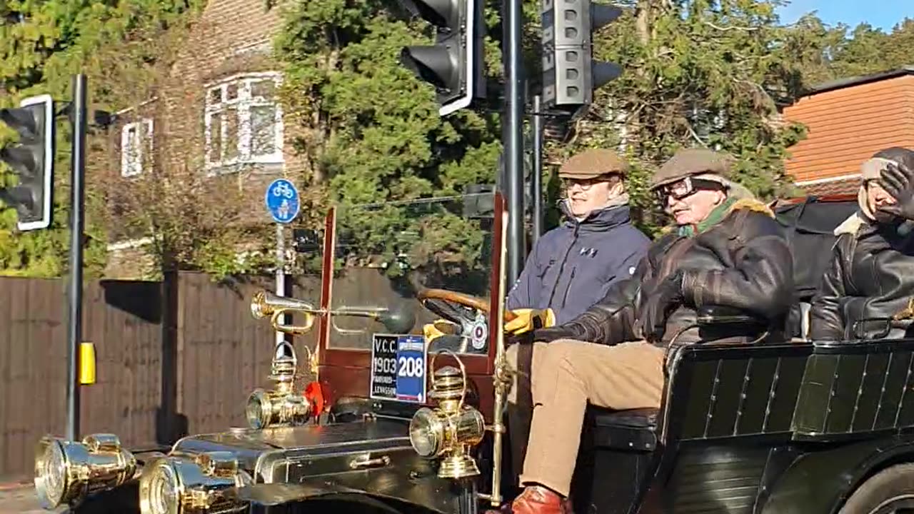 London to Brighton Veteran Car Run 05.11.2023. Vid022 #veterancarrun