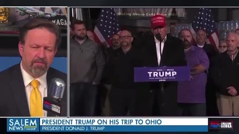 President Trump on East Palestine and Fauci