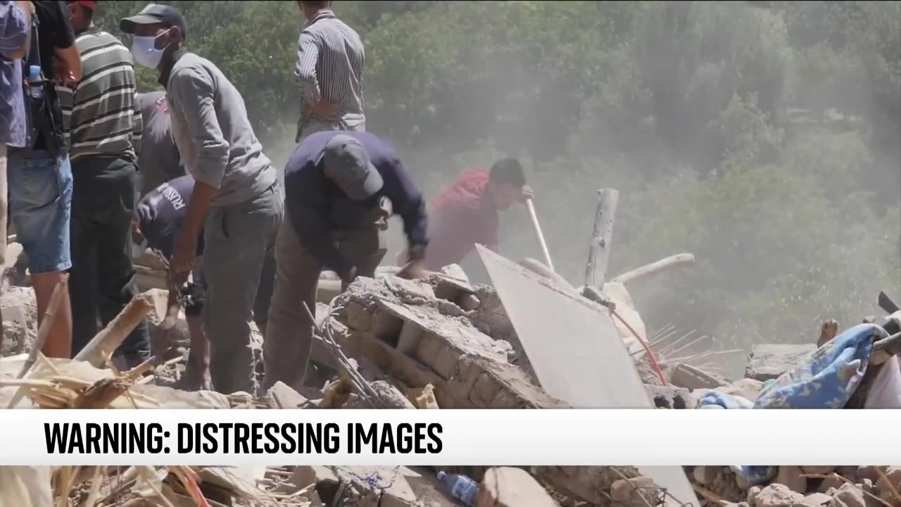 Morocco earthquake: Unbearable pain in village where people have disappeared under rubble