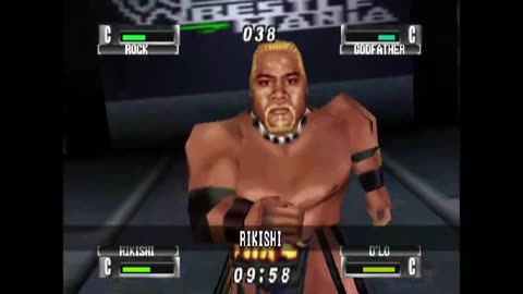 Rikishi Ring Run - WWF No Mercy - Game Play Only