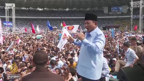 Indonesia elections: Prabowo Subianto declares victory