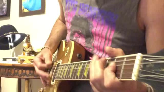 Led Zeppelin - Custard Pie solo cover