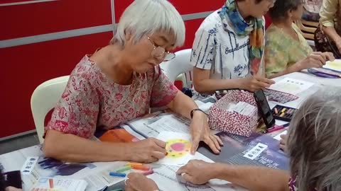 Grandma Grace Church Painting 25 April 2019 VID_20190425_135352