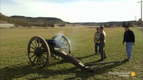 Firing One of the Deadliest Cannons of the Civil War