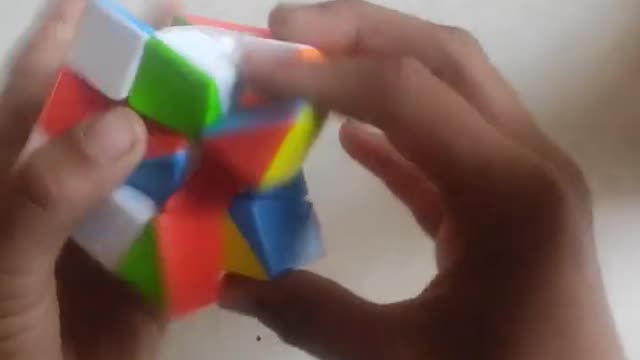 rubik cube on beast (fast) #shorts