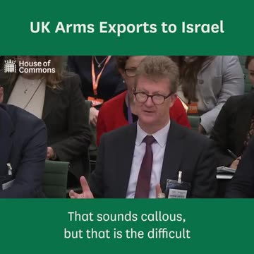 UK Arms Exports to Israel