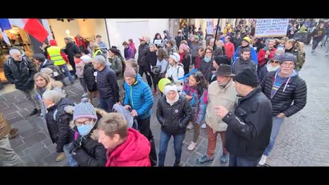 Manifestation Annecy le 20 11 2021