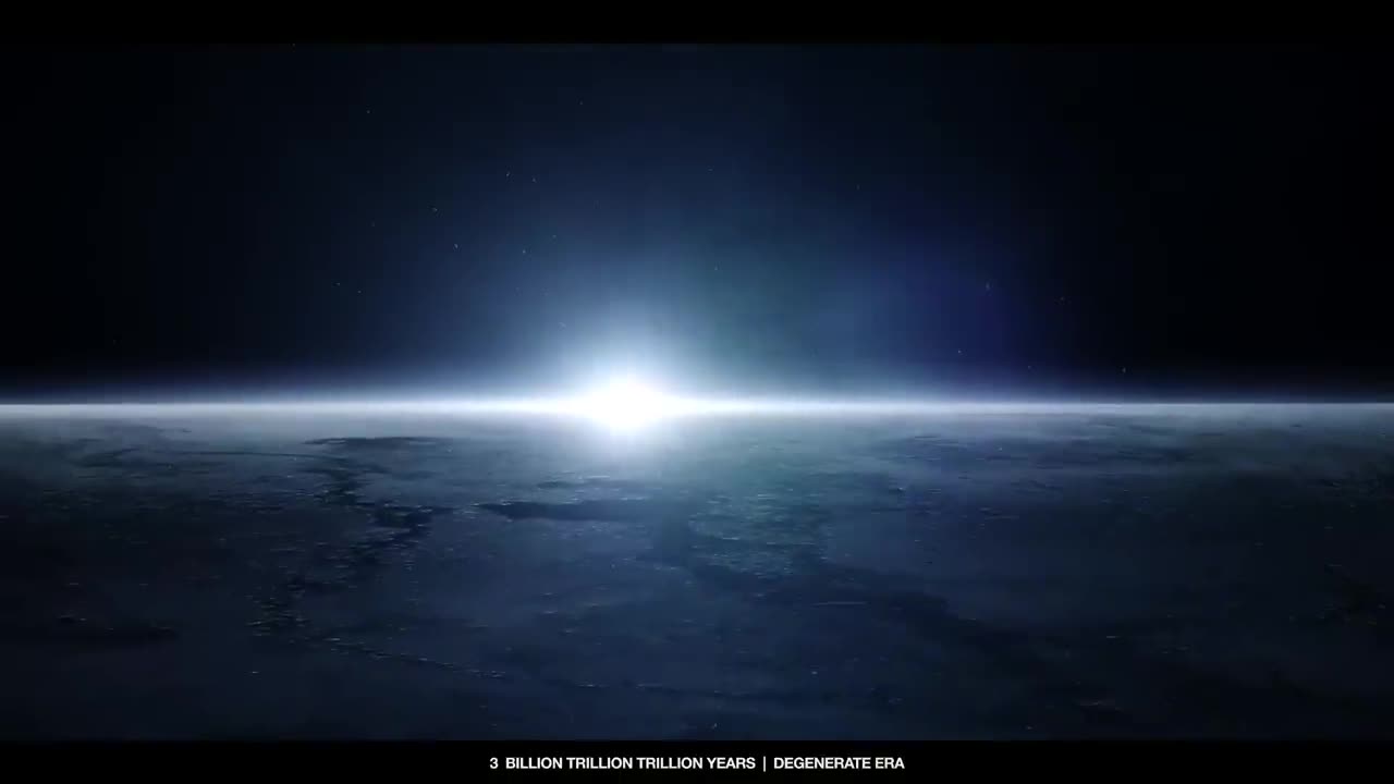 Timelapse of the future, a journey to the end of world.