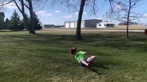 Guy Landed Hard On His Head Doing A Backflip