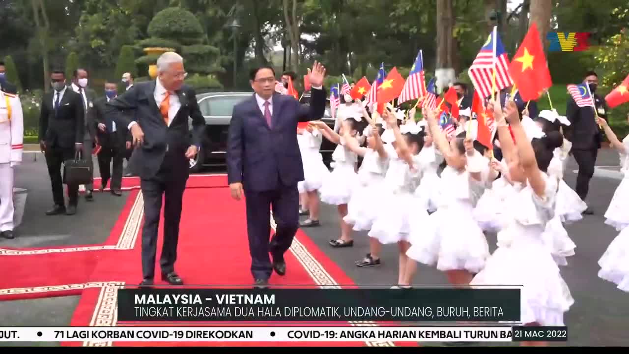 MALAYSIA - VIETNAM | Tingkat Kerjasama Dua Hala Diplomatik, Undang-Undang, Buruh, Berita