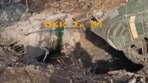 Ukrainian soldiers bogged down near Bakhmut