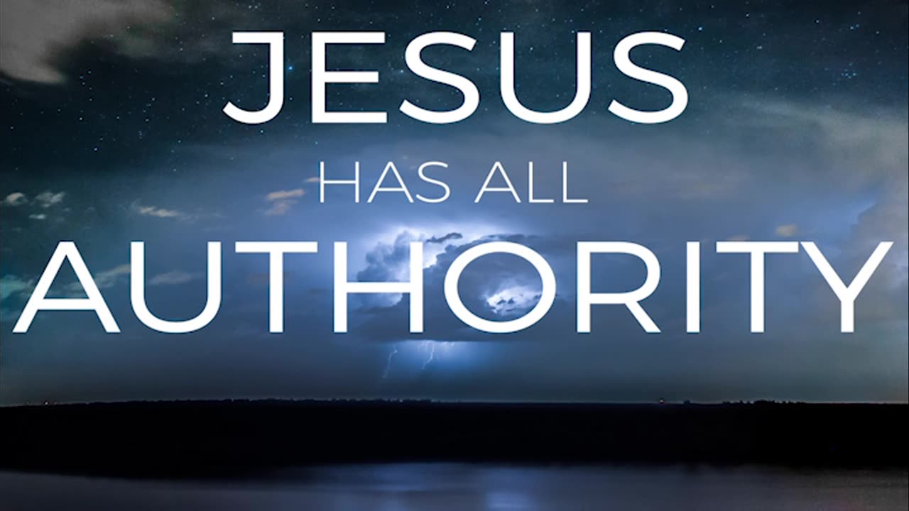 The authority of Jesus