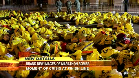 Boston Marathon Explosions Video Two Bombs Near Finish Line