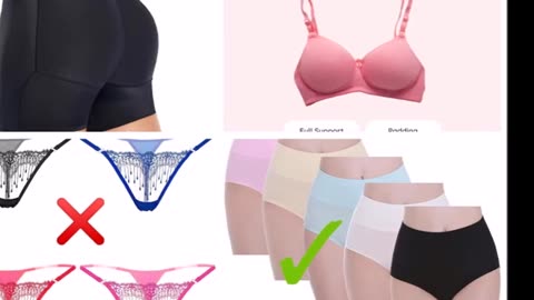 WEARING PADDED AND SILICON BRA AND UNDERWEAR IS LIE